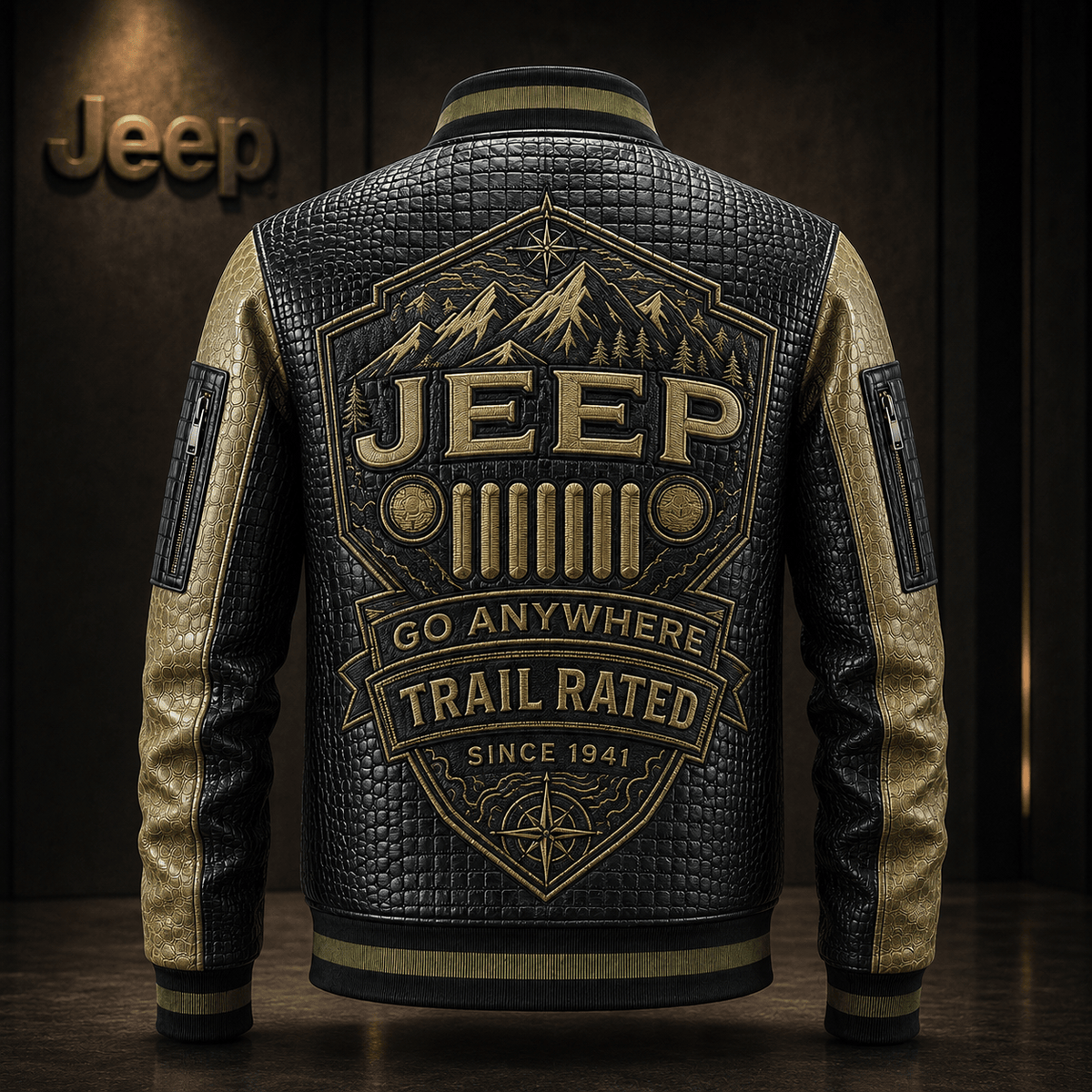 Premium JEP Leather Zipper Jacket TNSM