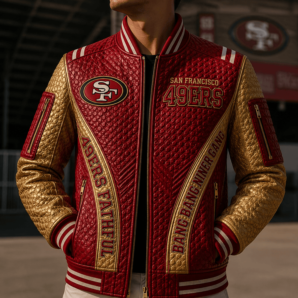 Premium SF49 Leather Zipper Jacket PVNA