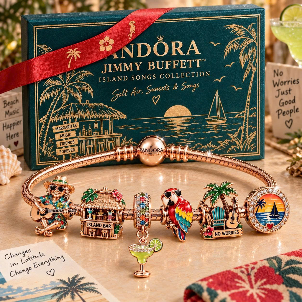 JBT Gold Charm Bracelet Set NHVH