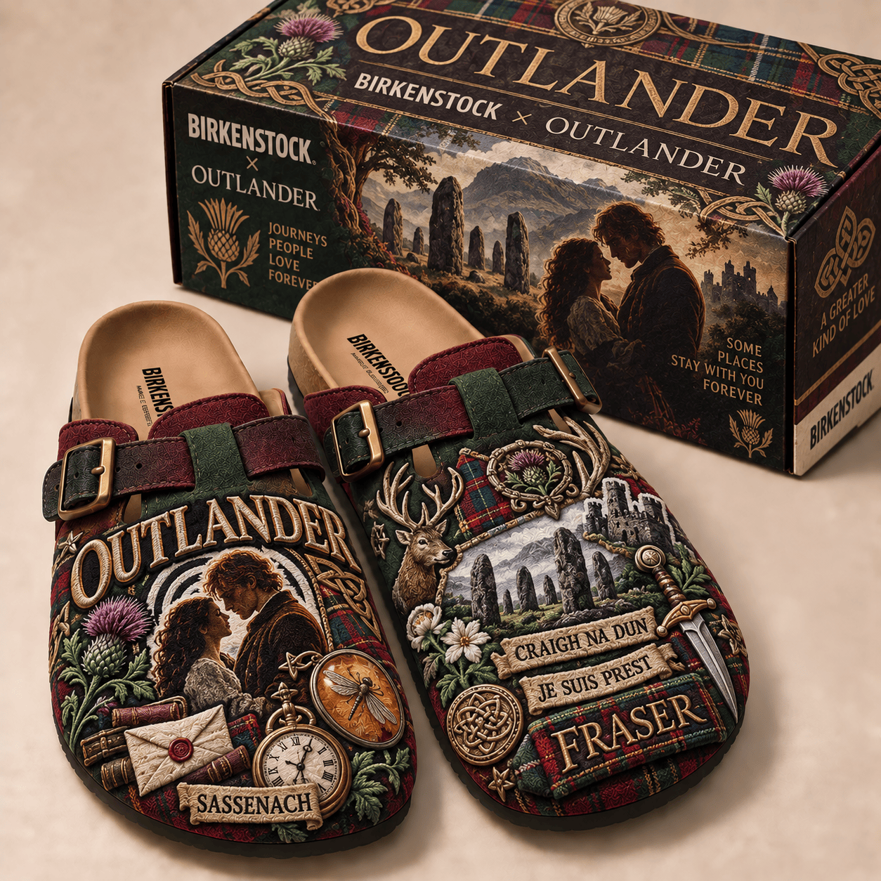 PREMIUM OLD MINK SUEDE CLOGS TTNL