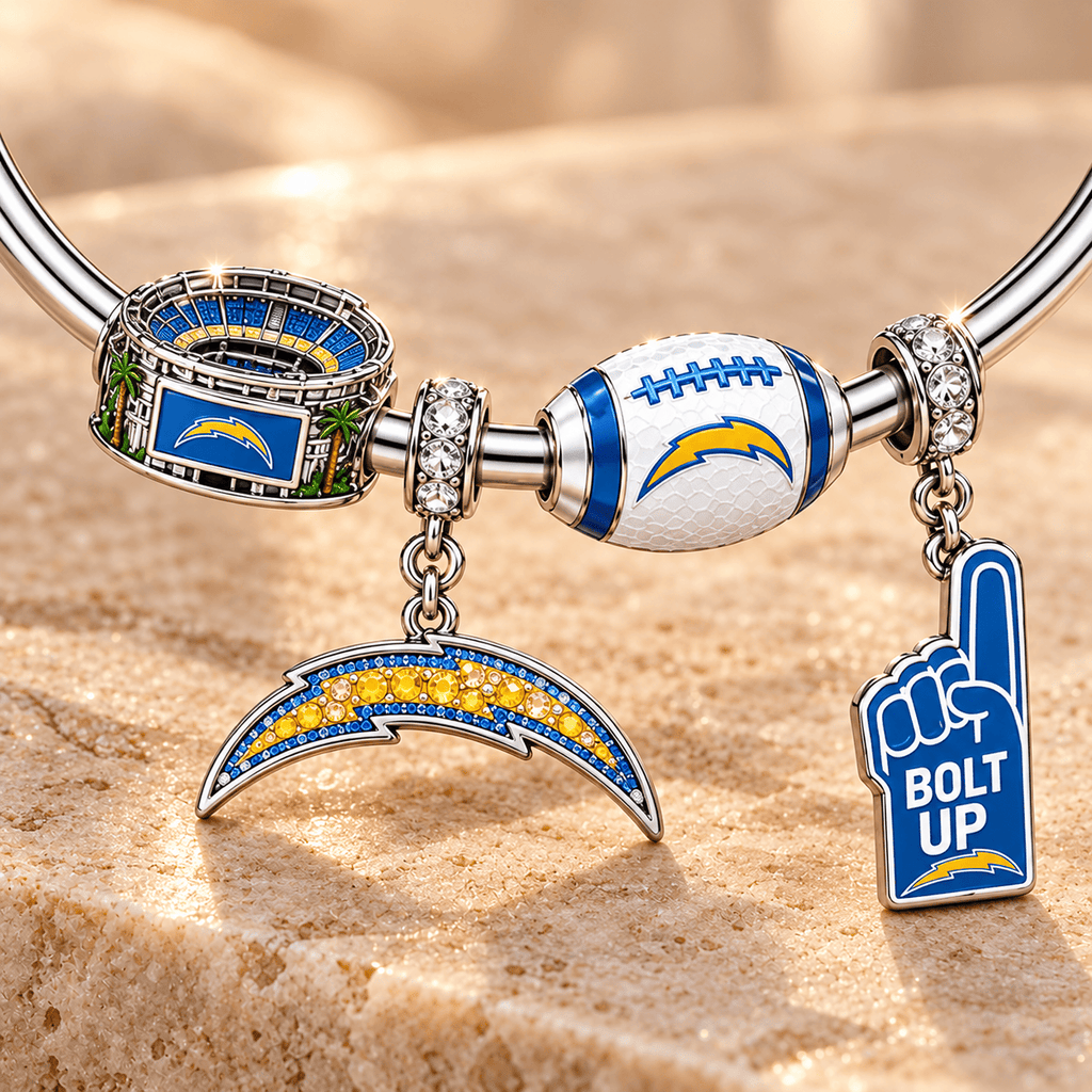 LAC Silver Charm Bracelet Set TMH