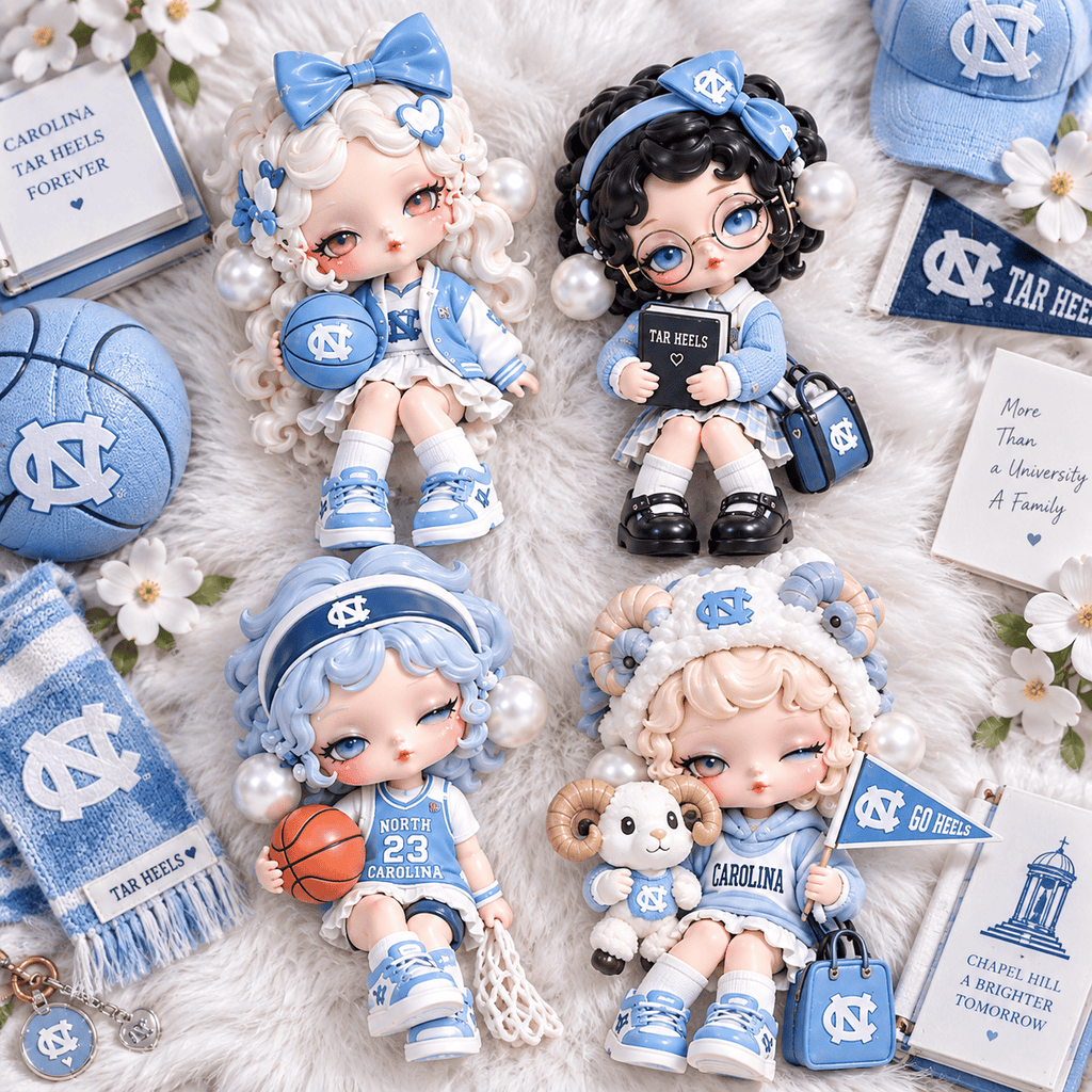 UNC Premium Mini Collectible Character Set NTNA