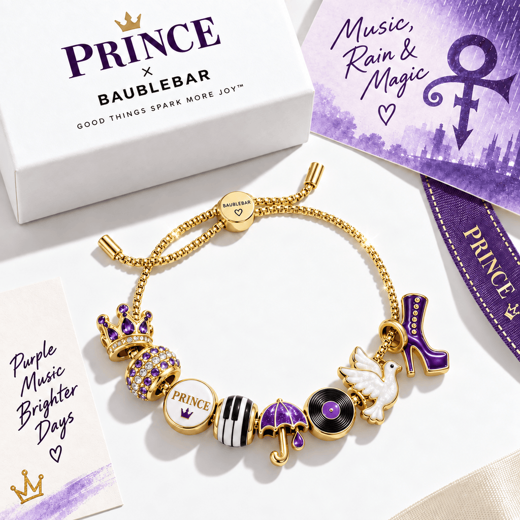 PRCE Gold Charm Bracelet Set BMD