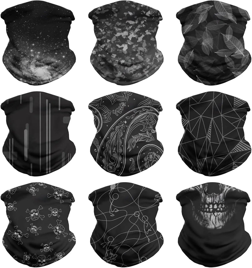 Sun Protection Balaclava Neck Gaiter for Men & Women - UPF 50+ Face Cover